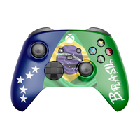Controle Xbox Series com Grip Brasil Stelf