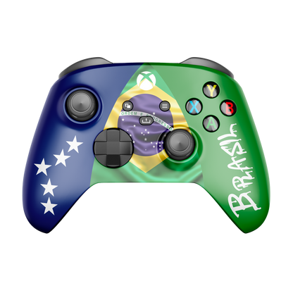 Controle Xbox Series com Grip Brasil Stelf