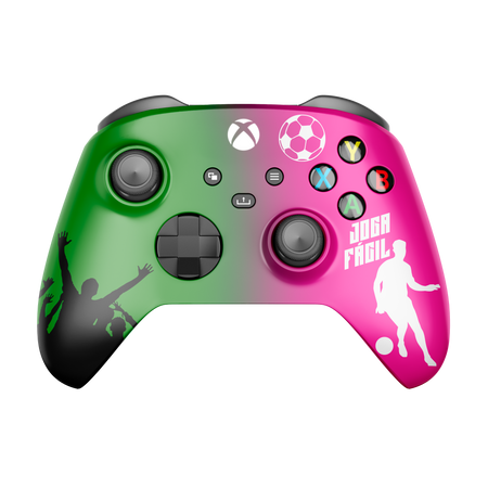 Controle Xbox Series com Grip Soccer Stelf