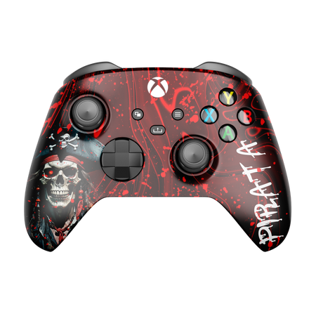 Controle Stelf Xbox Series com Grip Pirate Casual controle sem paddles