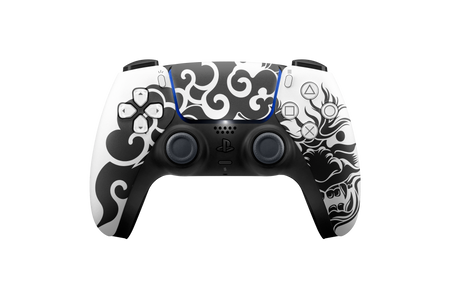 Controle Ps5 com Grip White Dragon Elite Stelf (4 paddles)