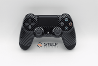 Controle Ps4 Black Carbon Casual controle sem paddles Stelf