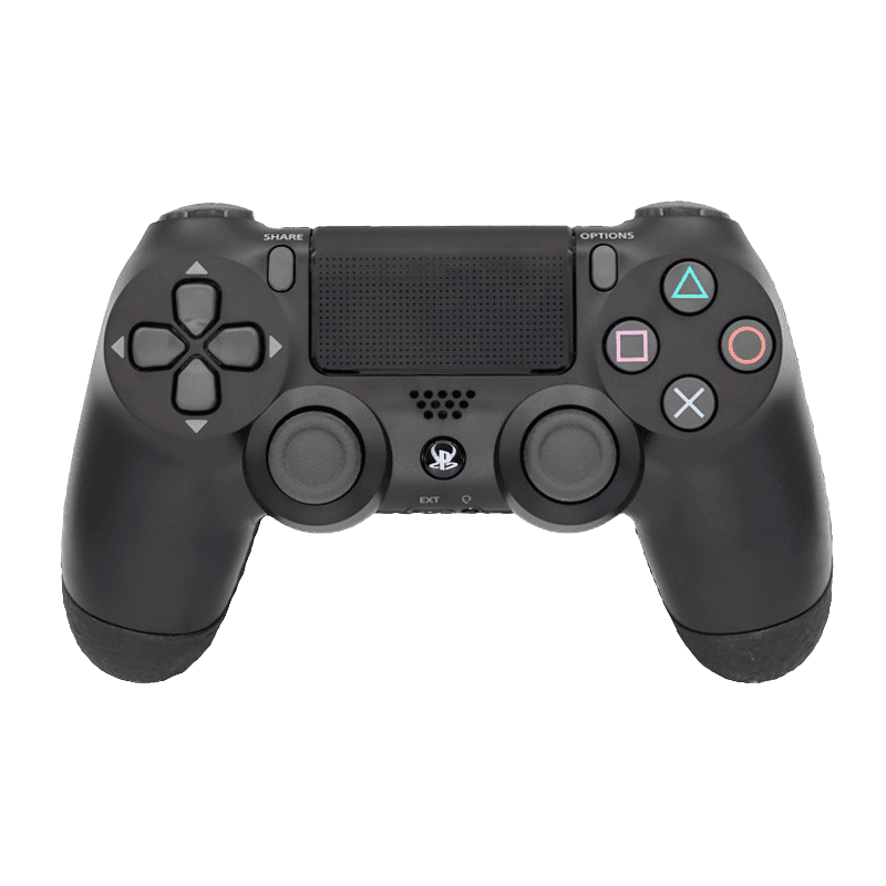 Controle Ps4 com Grip Jet Black Stelf