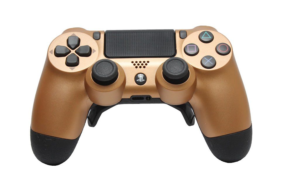Controle Ps4 com Grip Bronze Stelf