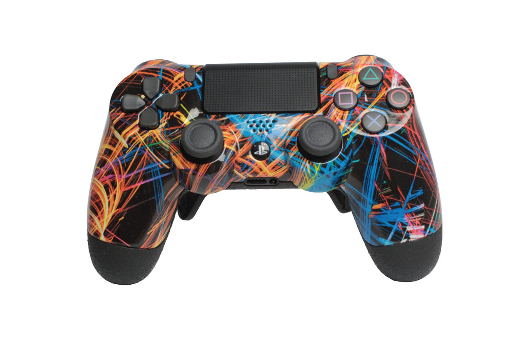 Controle Ps4 com Grip Abstract Light Stelf