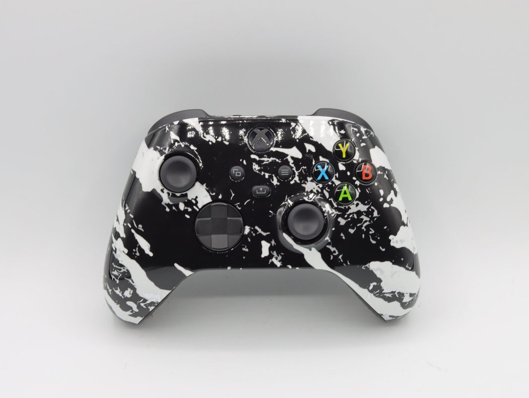 Controle Xbox Series com Grip Abstract White Stelf