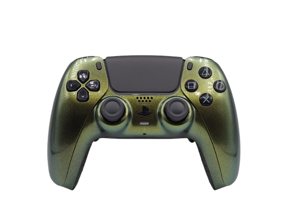 Controle Ps5 com Grip Green Gold Stelf