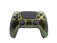 Controle Ps5 com Grip Green Gold Stelf