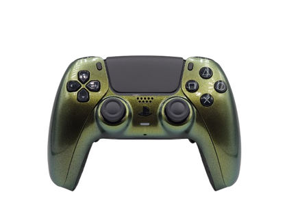 Controle Ps5 com Grip Green Gold Stelf