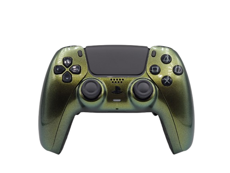 Controle Ps5 com Grip Green Gold Stelf