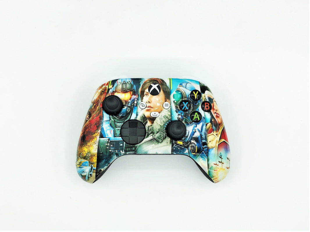 Controle Xbox Series com Grip Game Pass Stelf