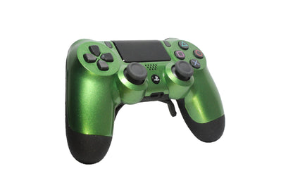Controle Ps4 com Grip Metal Green Stelf