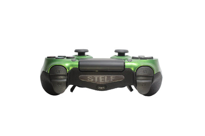 Controle Ps4 com Grip Metal Green Stelf