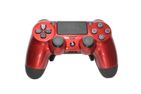 Controle Ps4 Metal Red Casual controle sem paddles Stelf