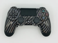 Controle Ps4 com Grip Glow Carbon Stelf