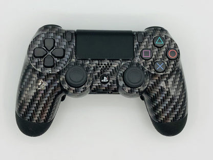 Controle Ps4 com Grip Glow Carbon Stelf