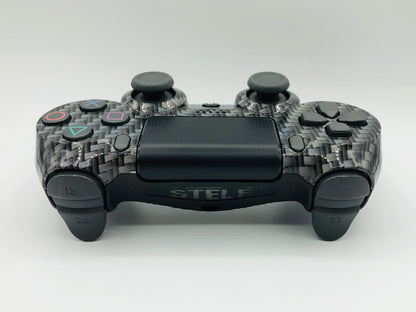Controle Ps4 com Grip Glow Carbon Stelf