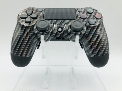 Controle Ps4 com Grip Glow Carbon Stelf