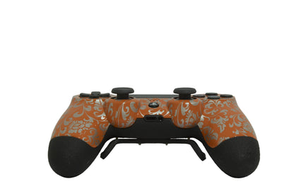 Controle Ps4 com Grip Floral Orange Stelf