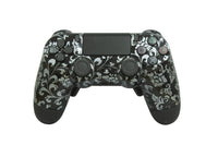 Controle Ps4 Floral Black Casual controle sem paddles Stelf