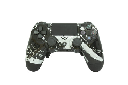 Controle Ps4 Abstract White Casual controle sem paddles Stelf