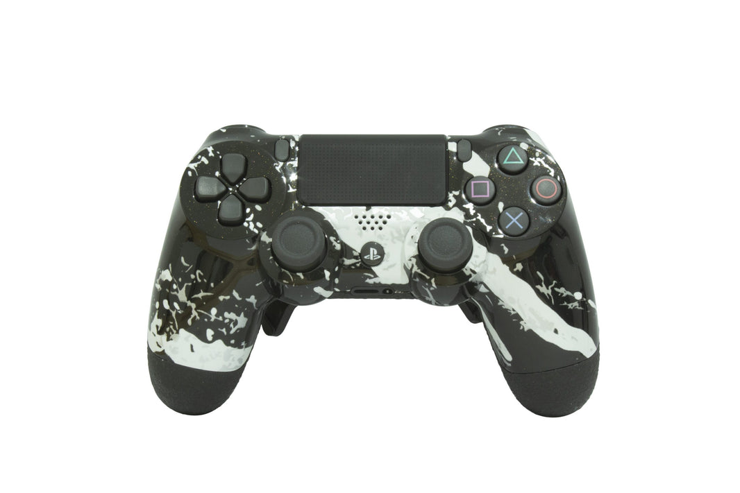 Controle Ps4 com Grip Abstract White Stelf