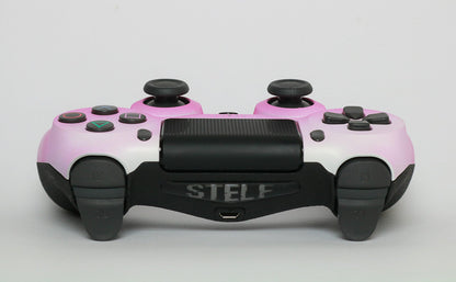 Controle Ps4 com Grip Pink Stelf