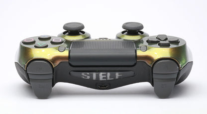 Controle Ps4 com Grip Green Gold Stelf