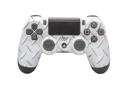 Controle Ps4 Metal Plate Casual controle sem paddles Stelf