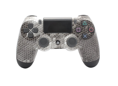 Controle Ps4 com Grip Gray Snake Camoo Stelf