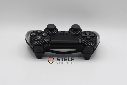 Controle Ps4 com Grip Black Carbon Stelf