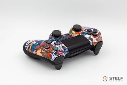 Controle Ps4 Halloween Casual controle sem paddles Stelf