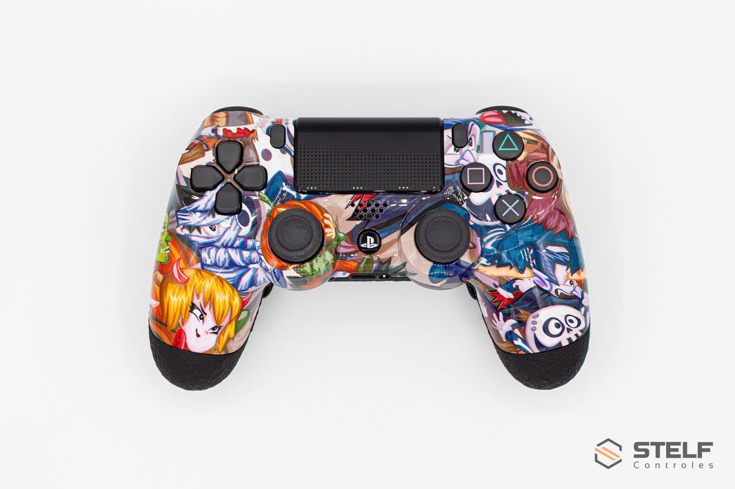 Controle Ps4 Halloween Casual controle sem paddles Stelf
