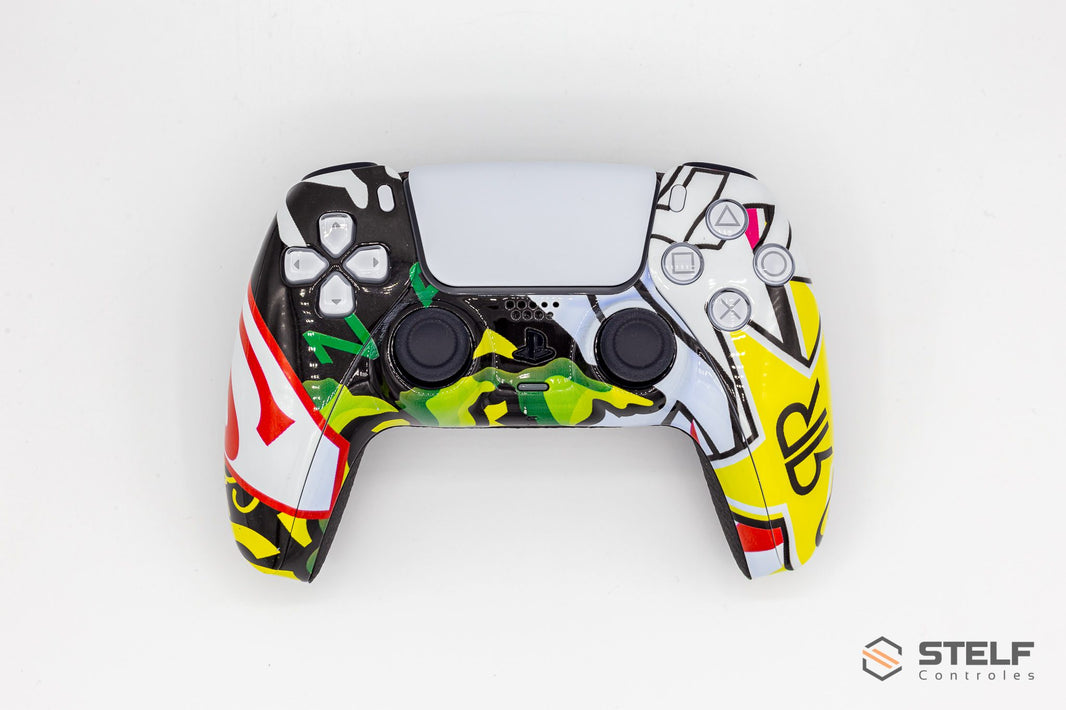 Controle Ps5 com Grip Rockstar Elite Stelf