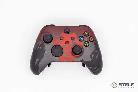 Controle Xbox Series com Grip Gears of War Stelf