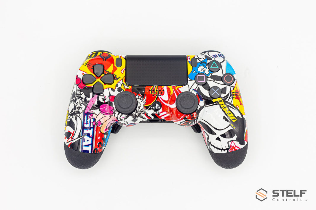 Controle Ps4 Repsol Casual controle sem paddles Stelf