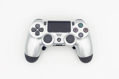 Controle Ps4 Silver Gloss Casual controle sem paddles Stelf