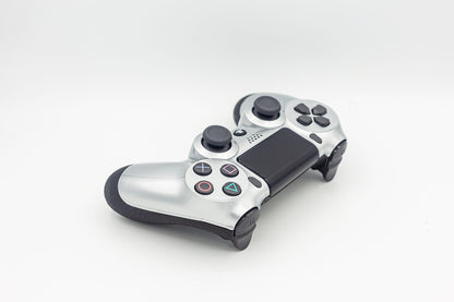 Controle Ps4 Silver Gloss Casual controle sem paddles Stelf