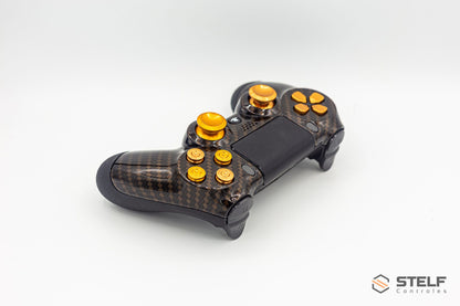 Controle Ps4 com Grip Limited Gold Copper Stelf