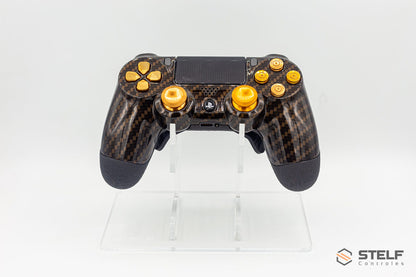 Controle Ps4 com Grip Limited Gold Copper Stelf