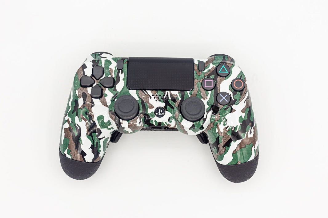 Controle Ps4 Jungle Camoo Casual controle sem paddles Stelf