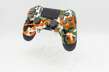 Controle Ps4 Orange Camoo Casual controle sem paddles Stelf