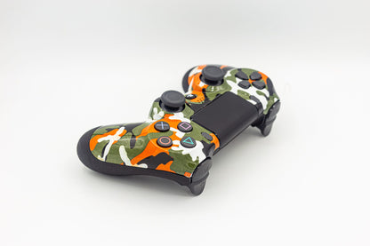 Controle Ps4 Orange Camoo Casual controle sem paddles Stelf
