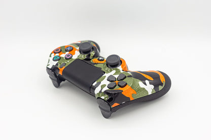 Controle Ps4 Orange Camoo Casual controle sem paddles Stelf