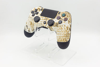 Controle Ps4  White Snake Camoo Casual controle sem paddles Stelf