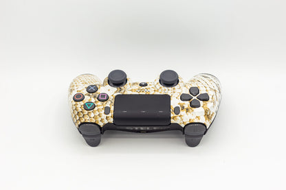 Controle Ps4  White Snake Camoo Casual controle sem paddles Stelf