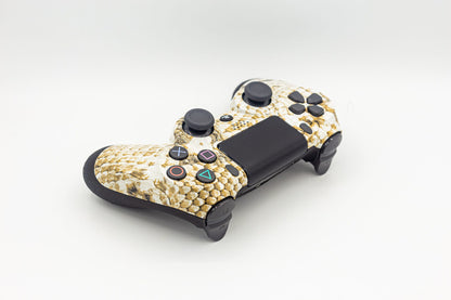 Controle Ps4  White Snake Camoo Casual controle sem paddles Stelf