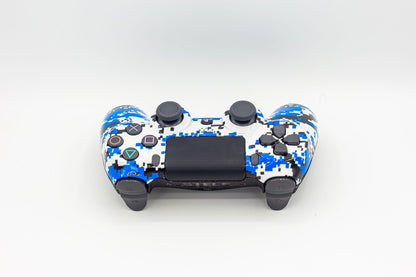 Controle Ps4 Modern Blue Camoo Casual controle sem paddles Stelf