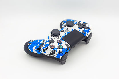 Controle Ps4 Modern Blue Camoo Casual controle sem paddles Stelf