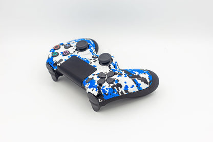 Controle Ps4 Modern Blue Camoo Casual controle sem paddles Stelf